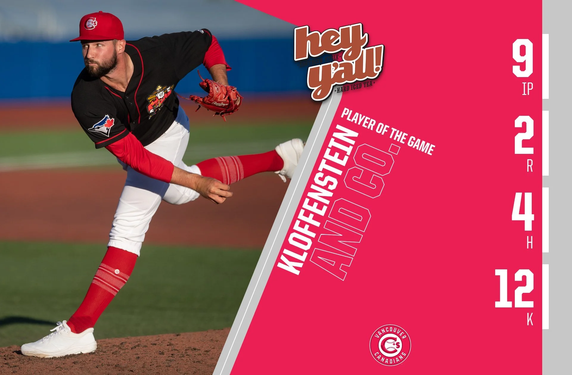Canadians edge Hops 3-2