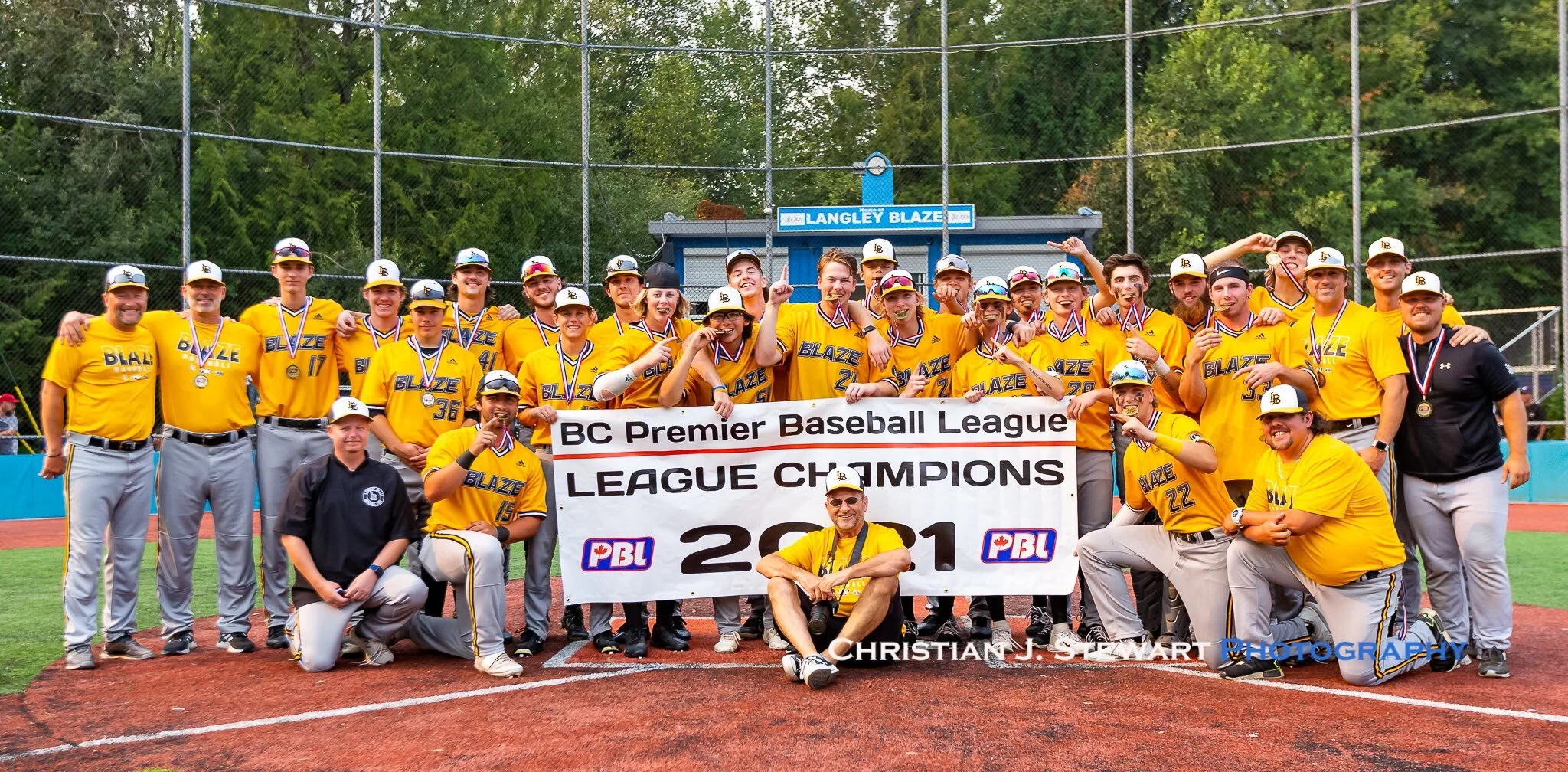 Langley Blaze win BCPBL championship