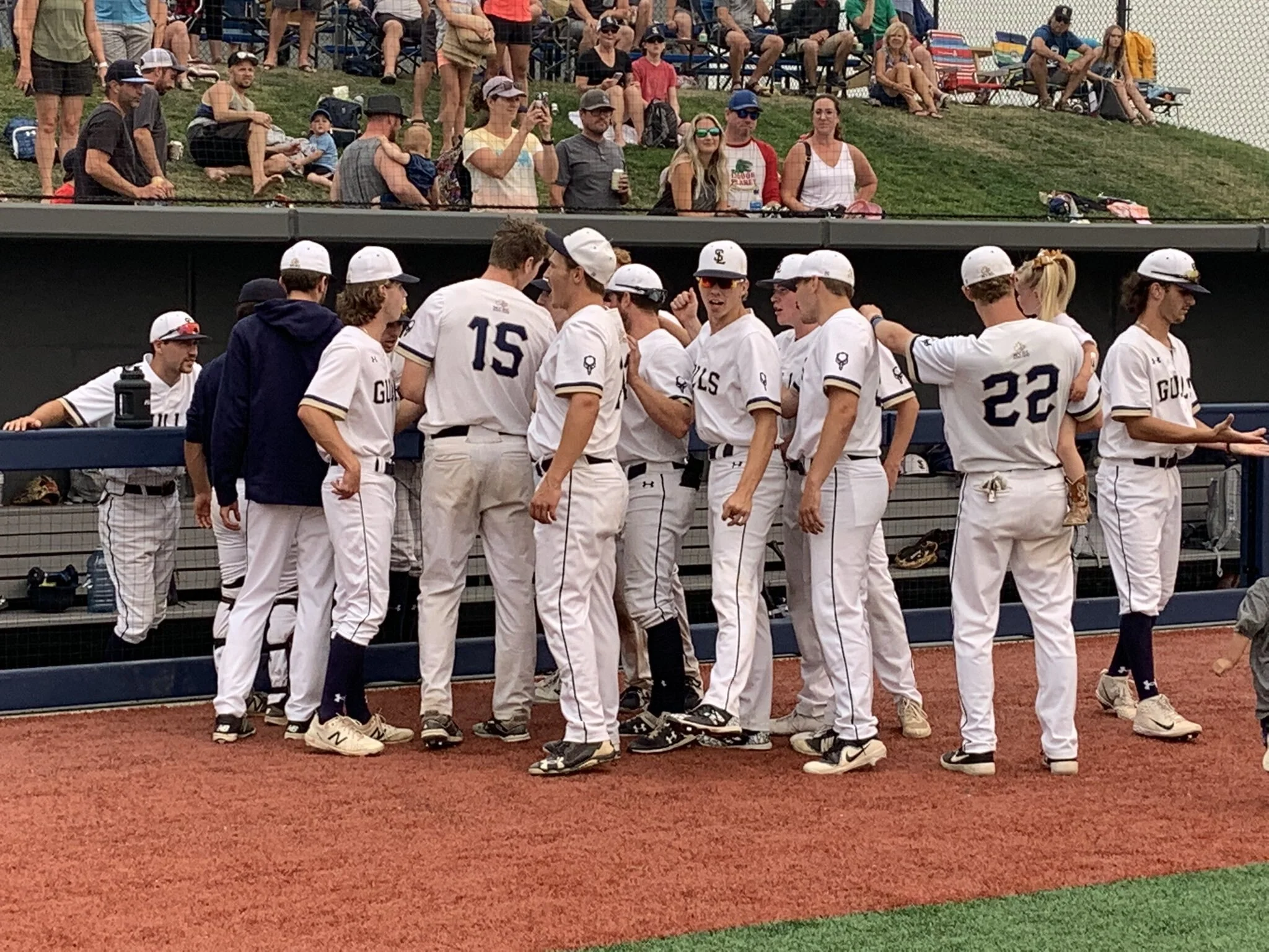 Wilde, Higgins, Pollen combine to throw first no-hitter in Gulls' history