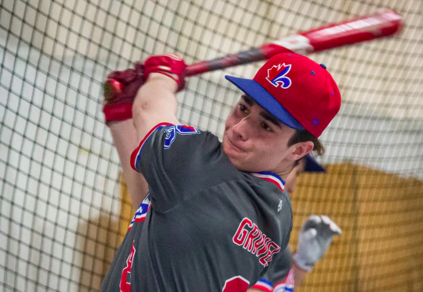 Gravel excels on mound and at plate to lead Grey squad to win at JNT camp
