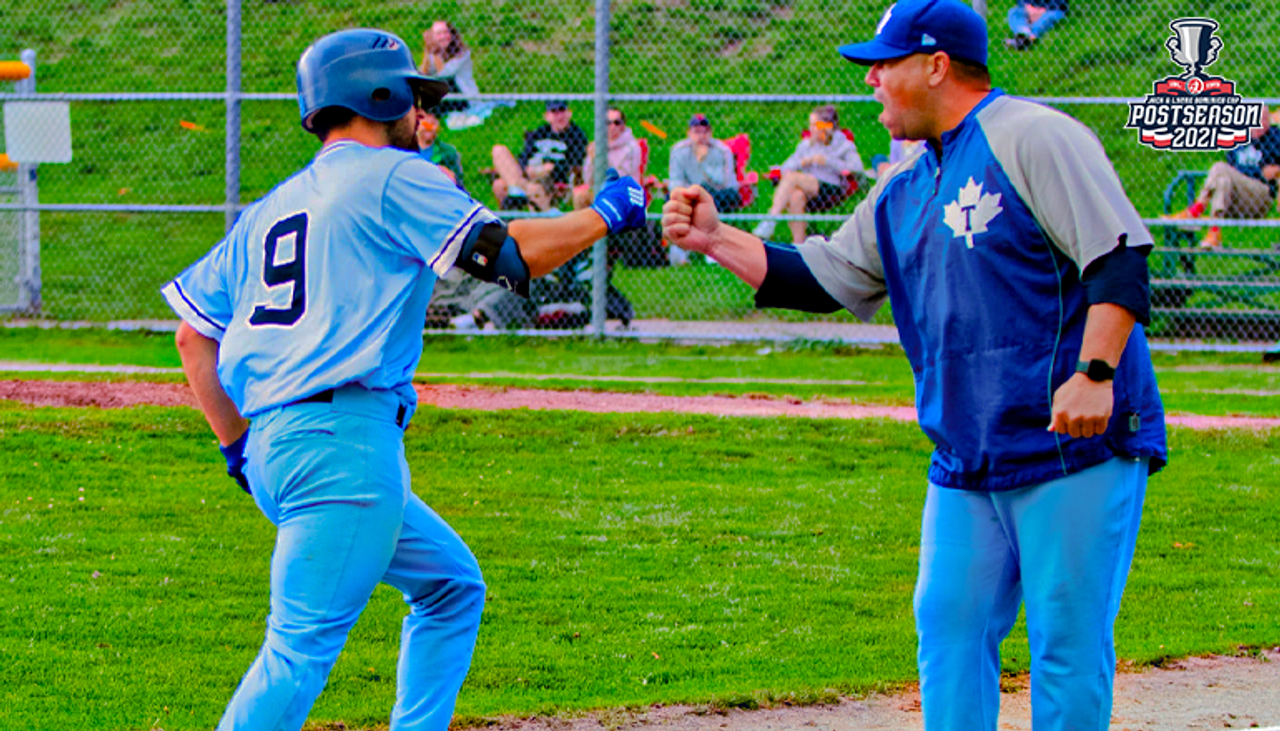 Marra's blast lifts Leafs past Majors to even IBL Finals