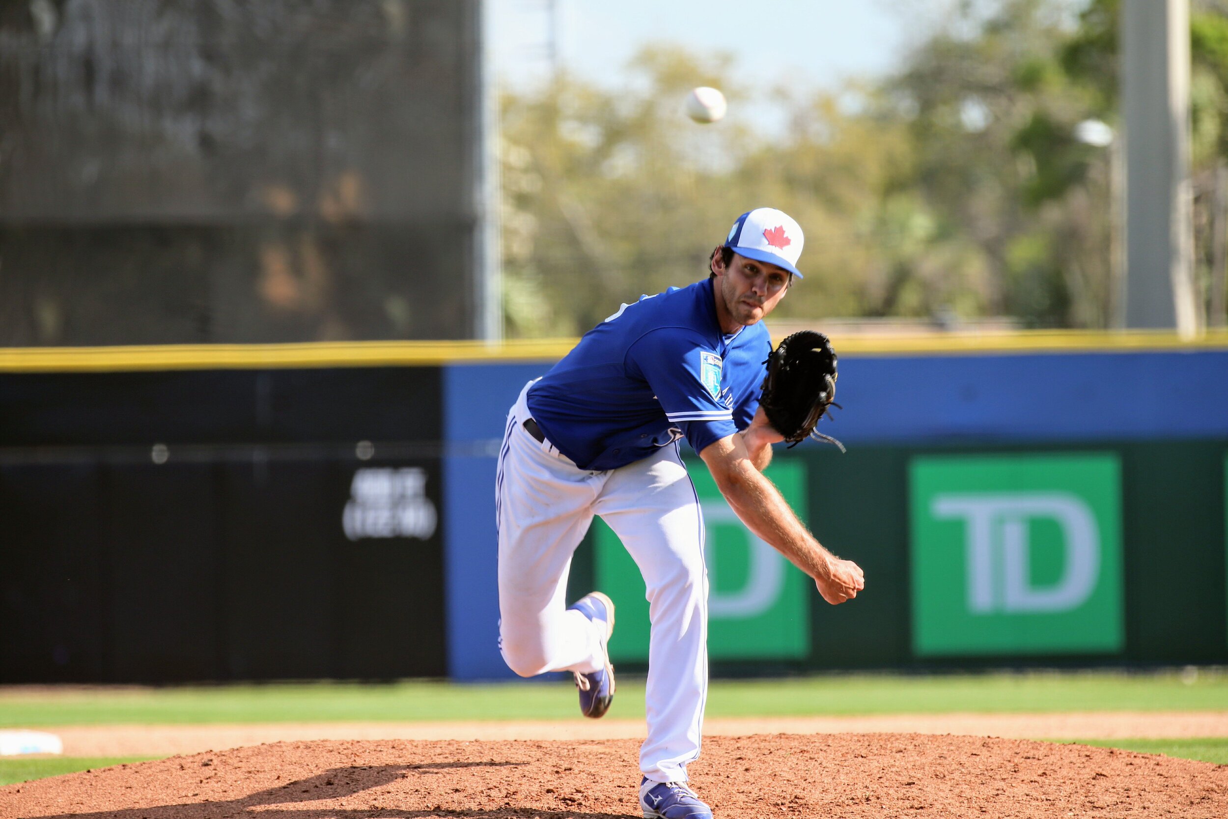 Ontario Blue Jays and Junior National Team alum Jordan Romano (Markham, Ont.) has 23 saves for the Toronto Blue Jays this season. Photo: Amanda Fewer