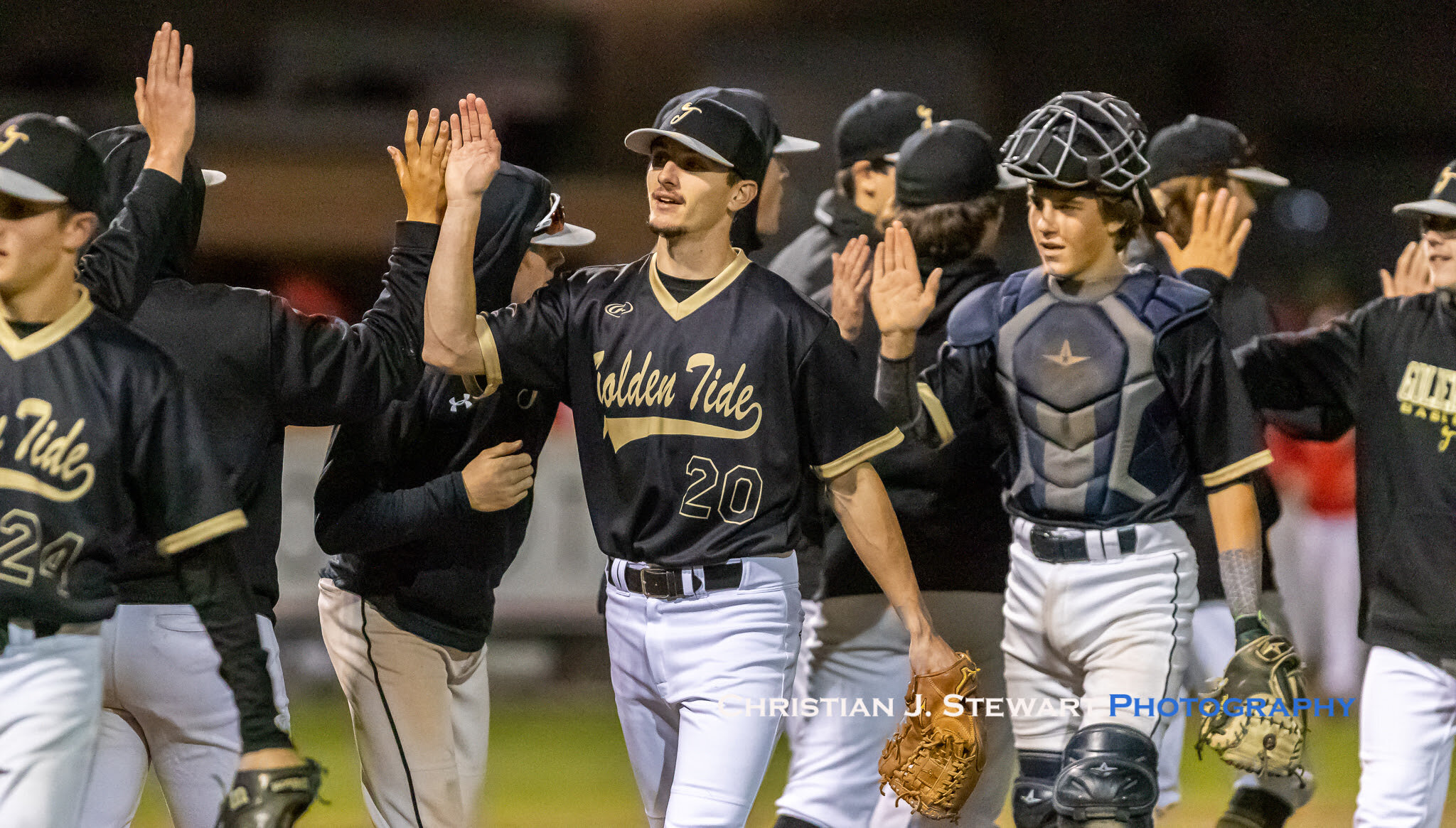 Golden Tide victorious in first game at CCBC Fall Championships