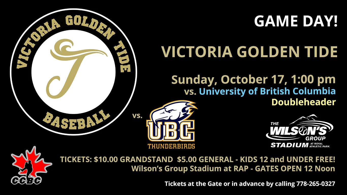 Victoria Golden Tide to take on UBC in doubleheader