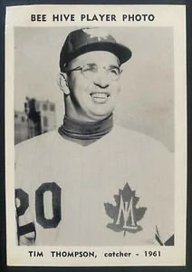 Elliott: R. I. P. Tim Thompson, ex-Toronto Maple Leaf -- updated