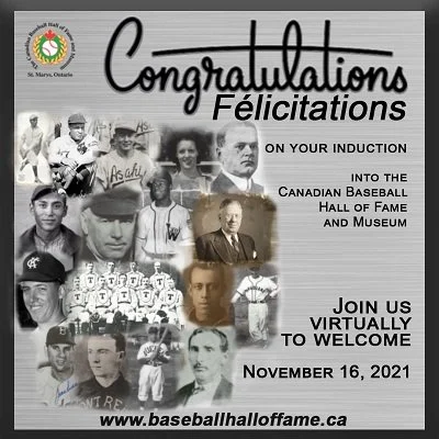 Canadian ball hall’s virtual induction ceremony to take place tonight