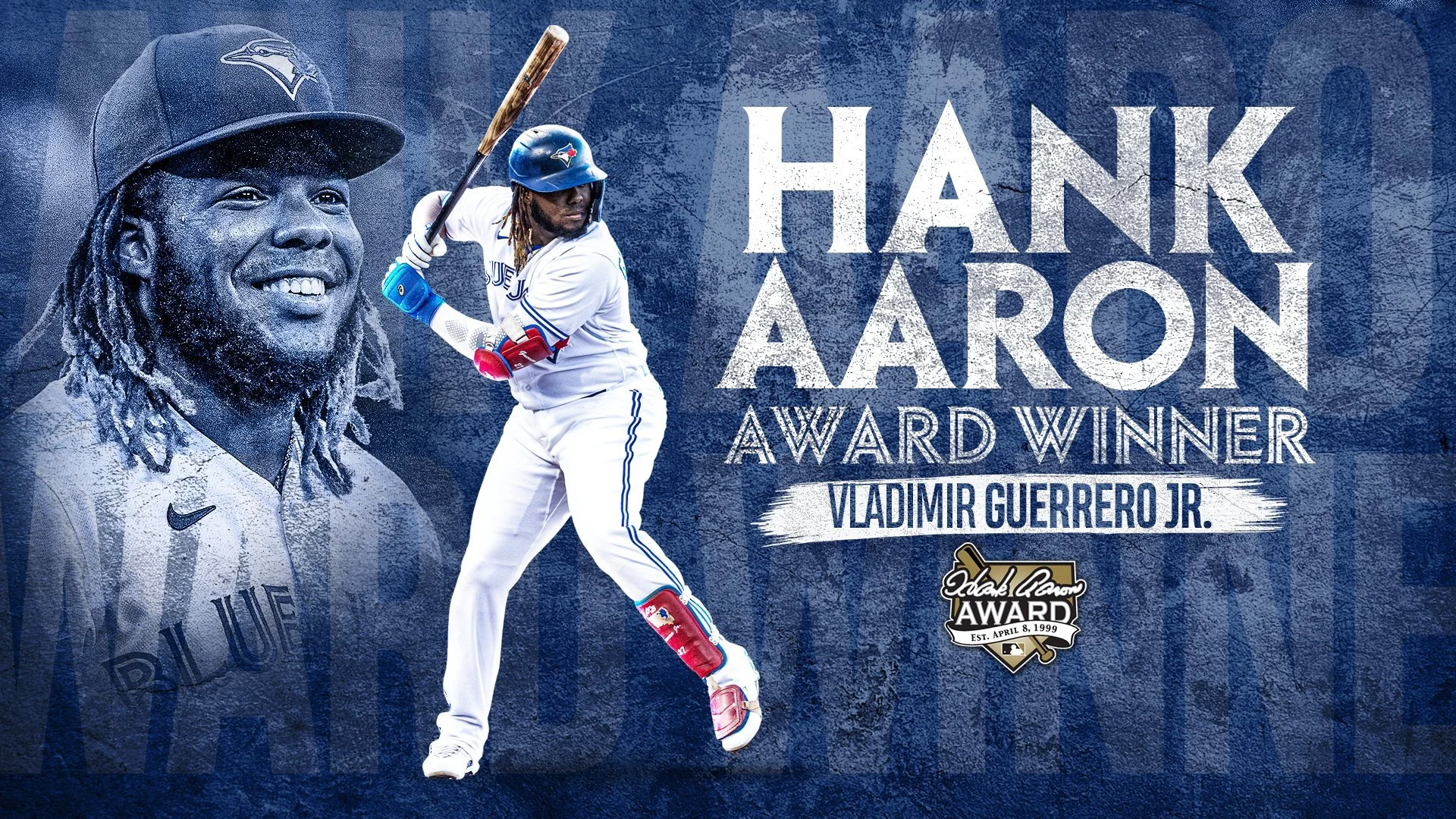 Guerrero Jr. named Hank Aaron Award winner