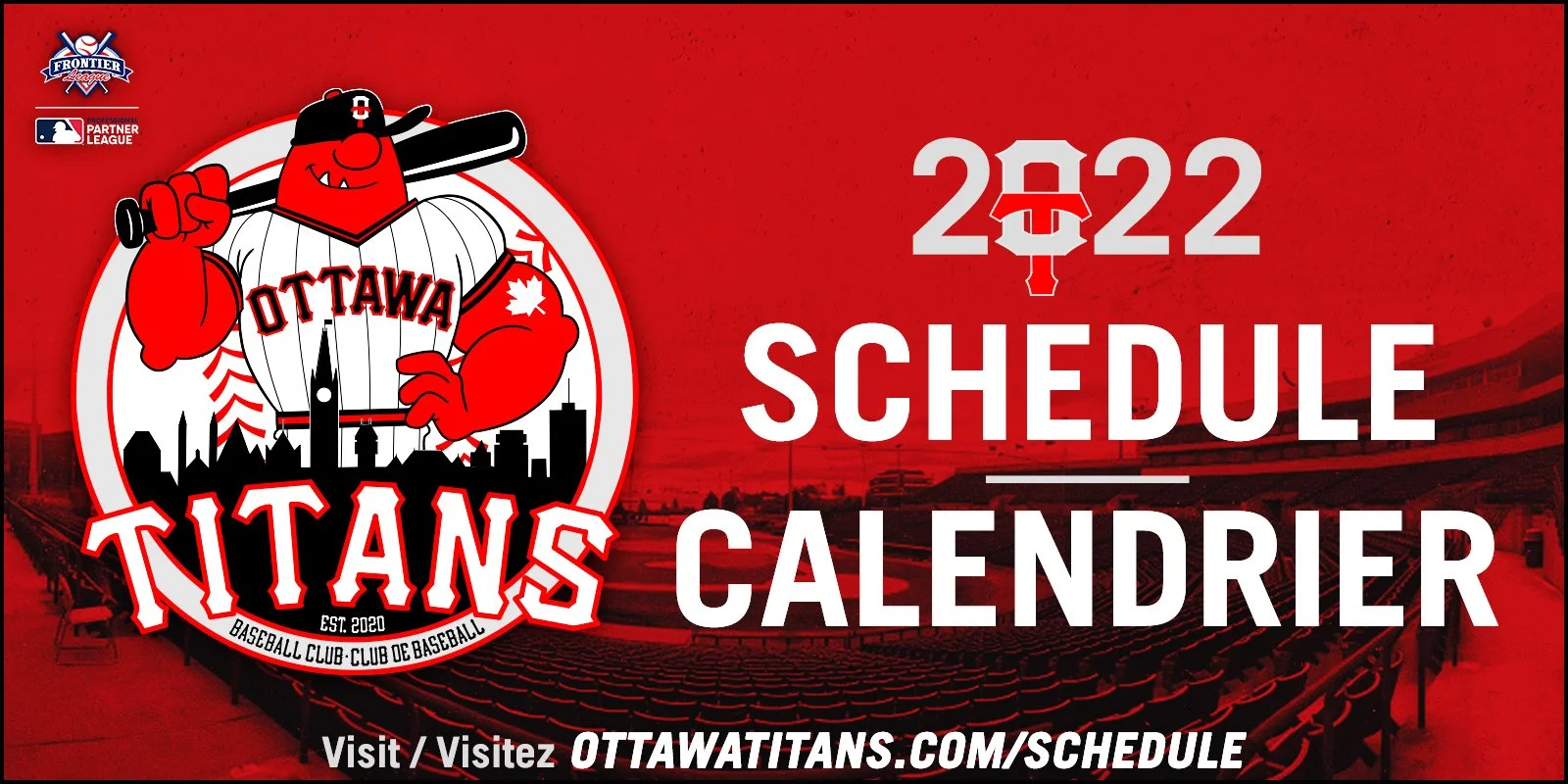 Ottawa Titans announce 2022 schedule