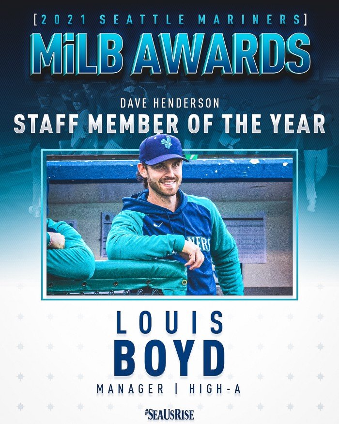 Boyd named Mariners' minor league field coordinator