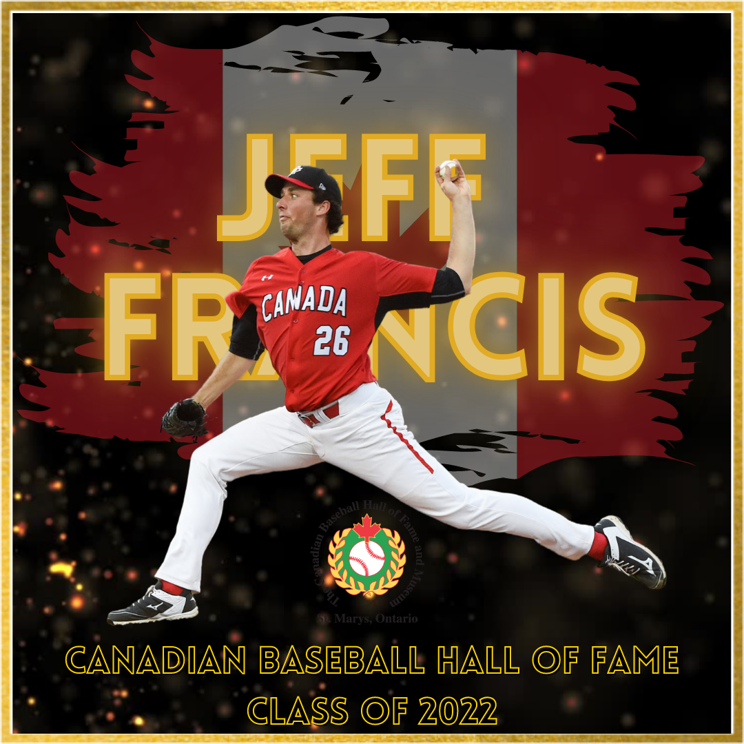 National team alum Jeff Francis elected to Canadian ball hall