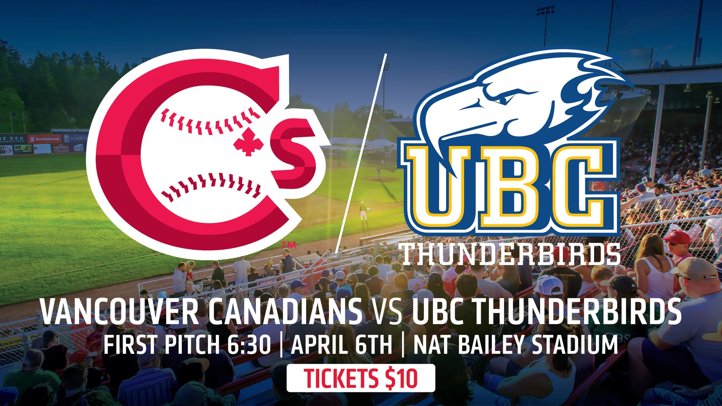 UBC, Vancouver Canadians to play exhibition game in April
