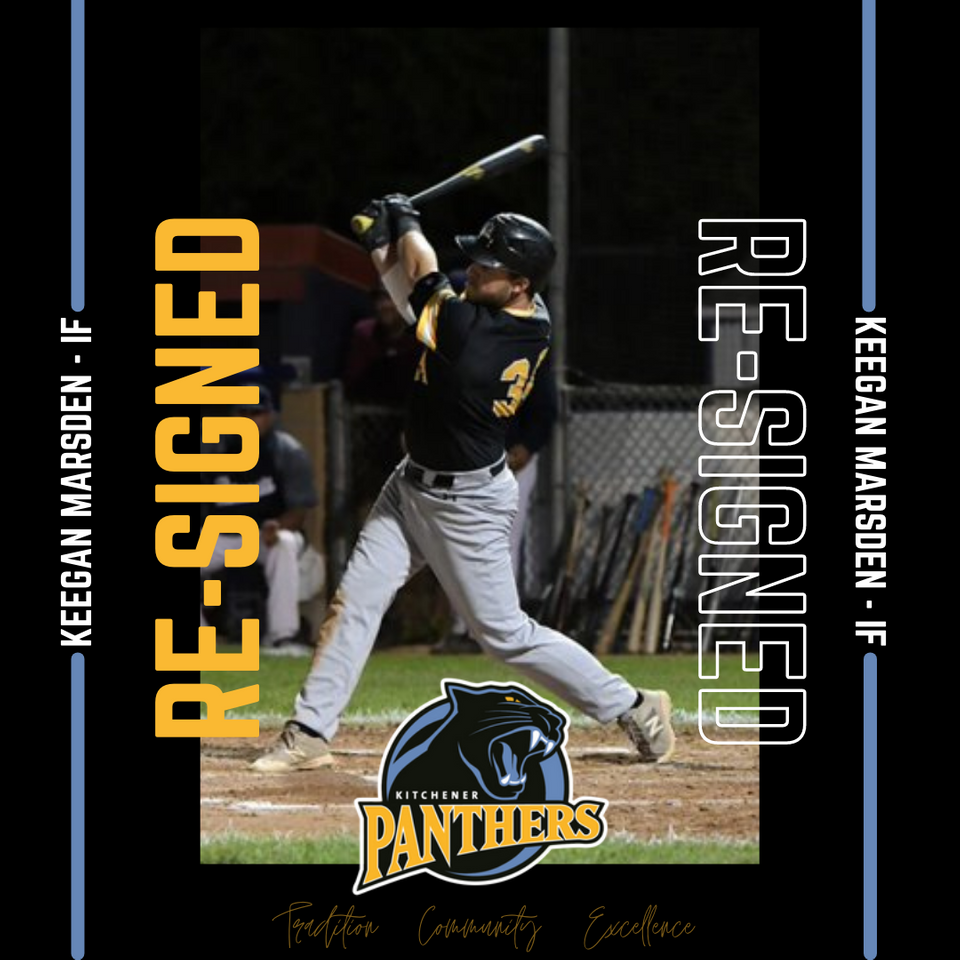 IBL's Kitchener Panthers re-sign Marsden