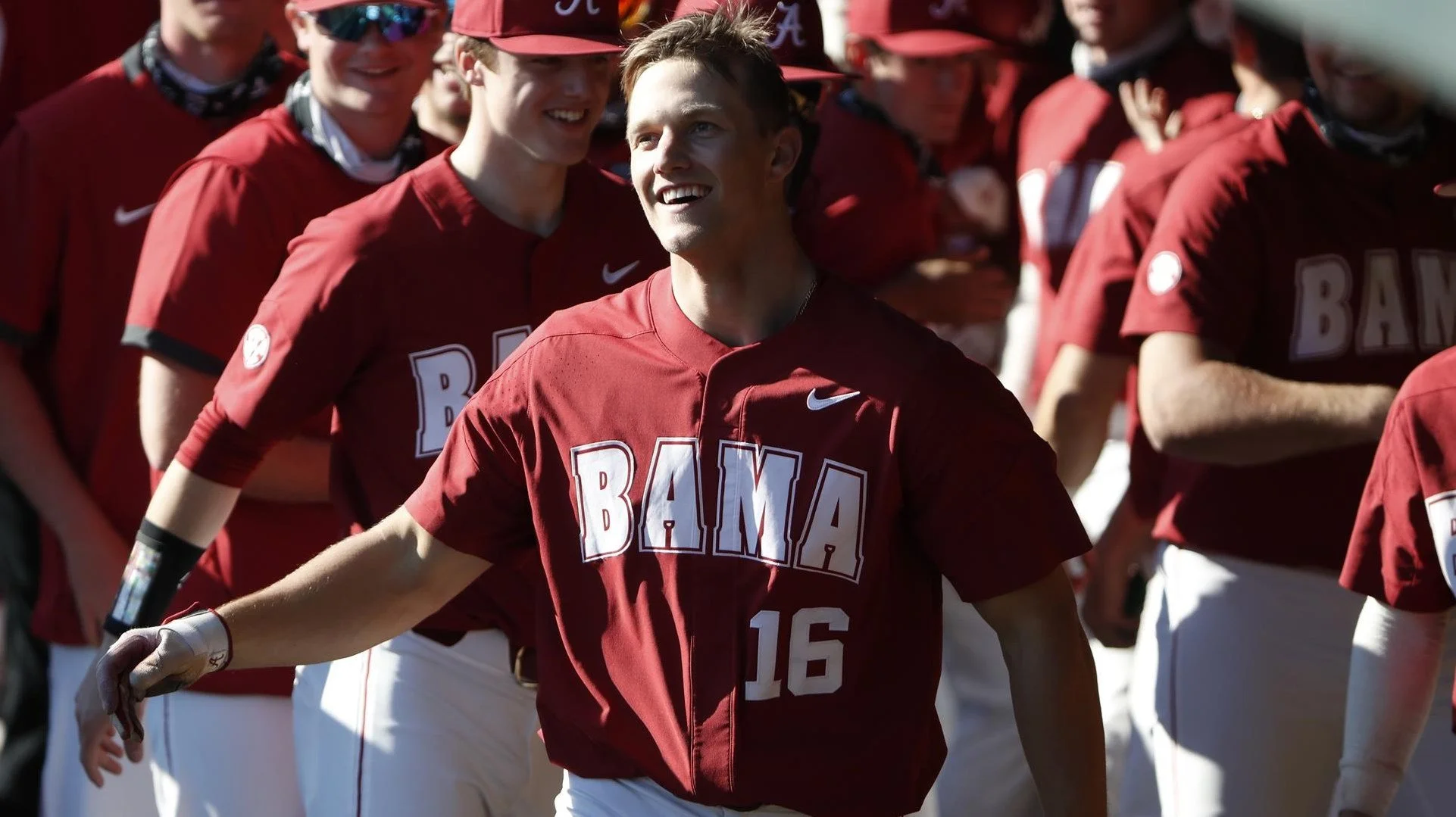 Diodati reaches base for 11th straight game in Tide win