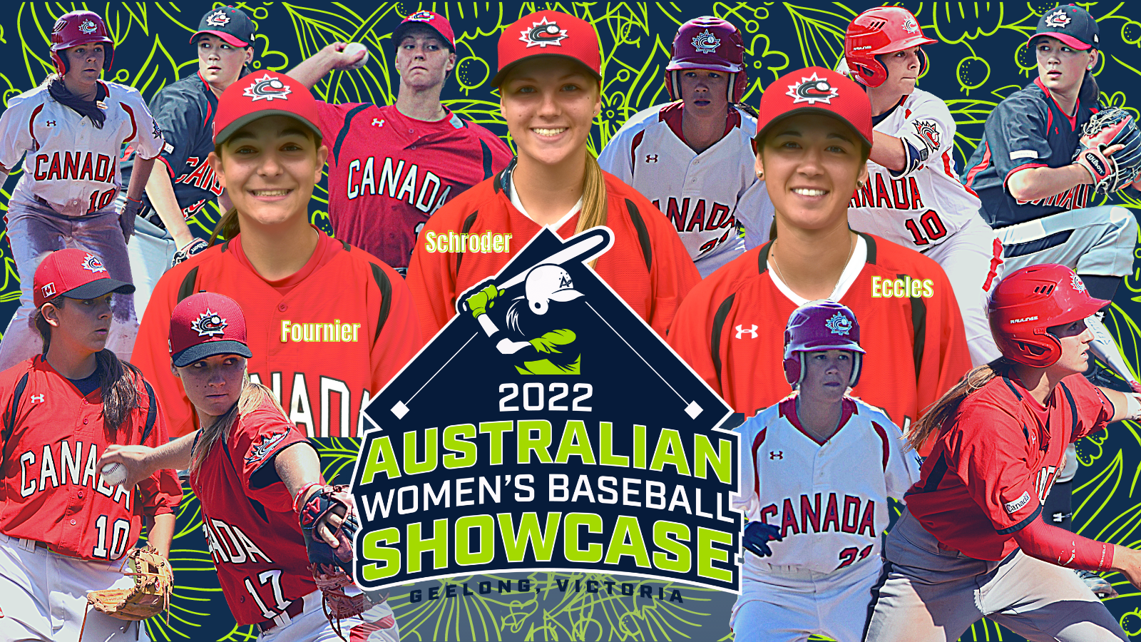 Eccles, Fournier and Schroder to attend Australian Women’s Baseball Showcase