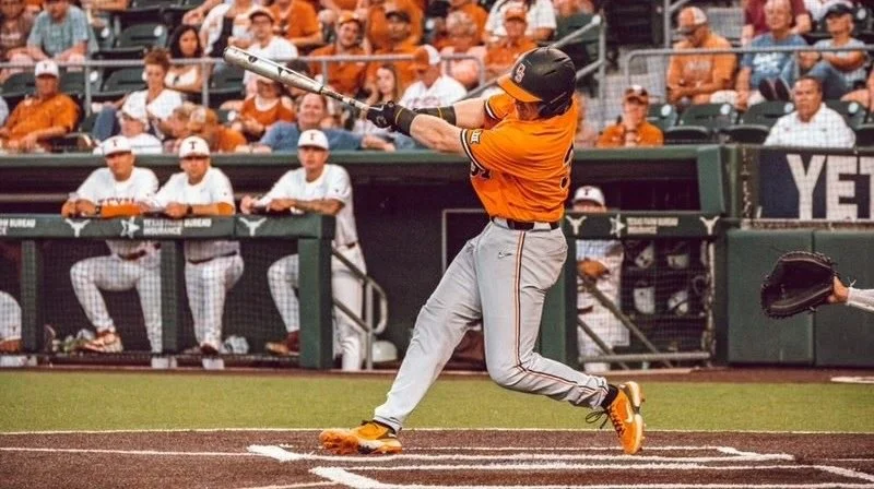 Mendham homers twice to lead Oklahoma State to win over Texas