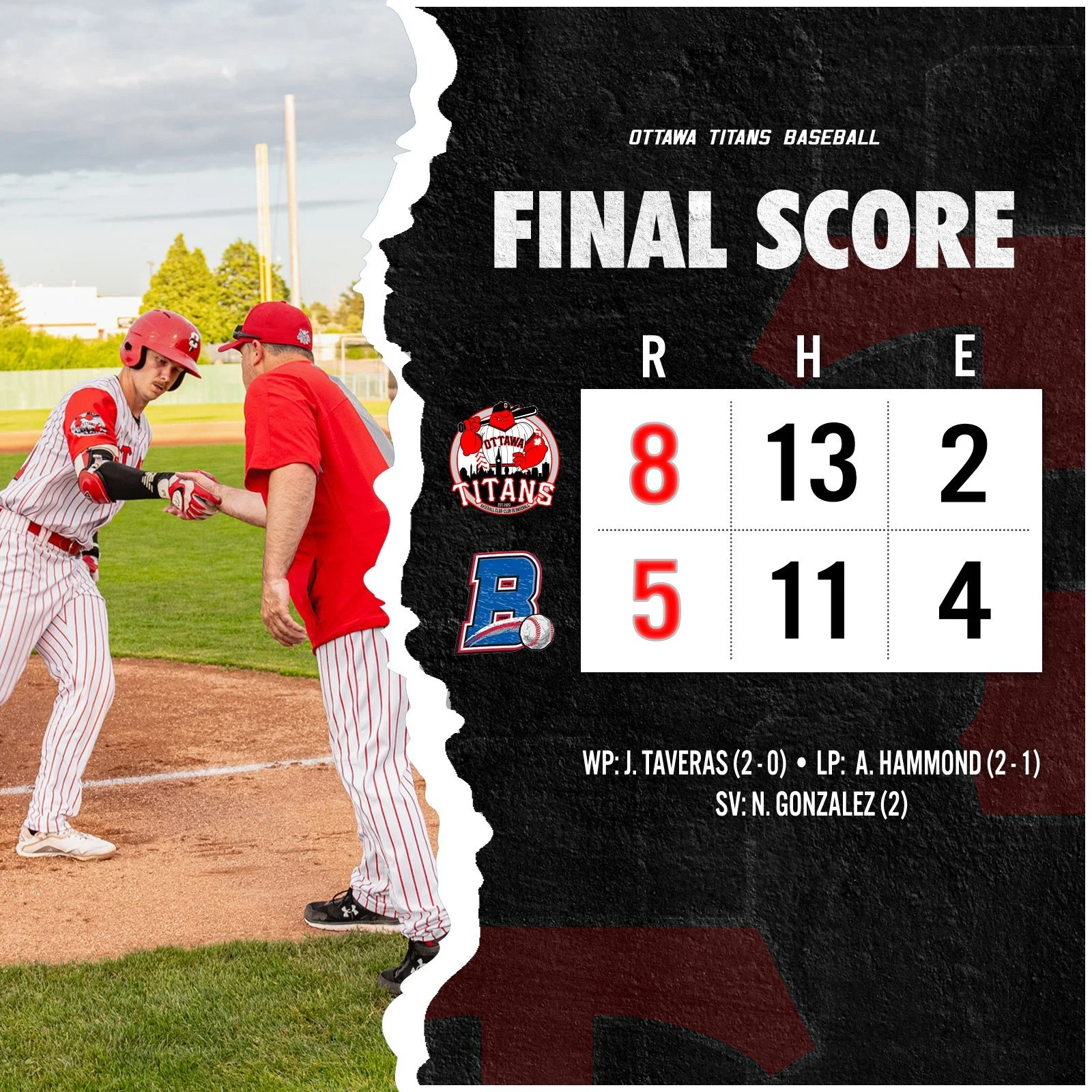 Dadson, Sanford, Wright shine in Titans' win