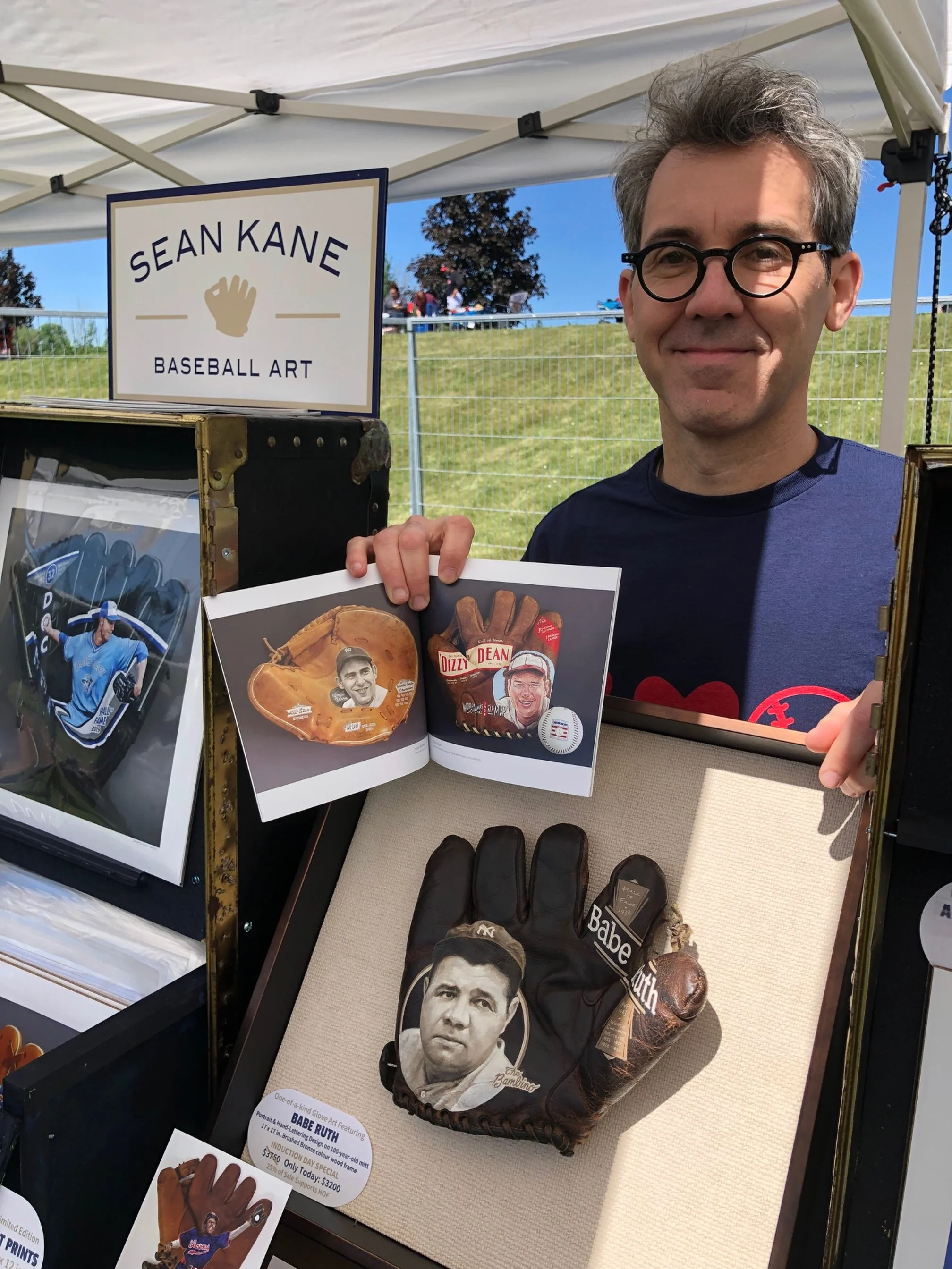 Catching up with baseball glove artist Sean Kane