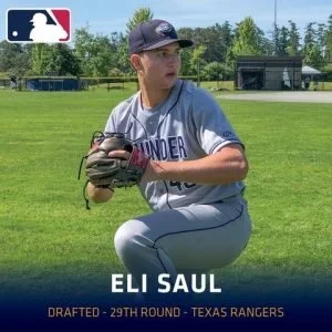 RHP Eli Saul, 13th round (378th) – Arizona Diamondbacks -- Signed $120,000