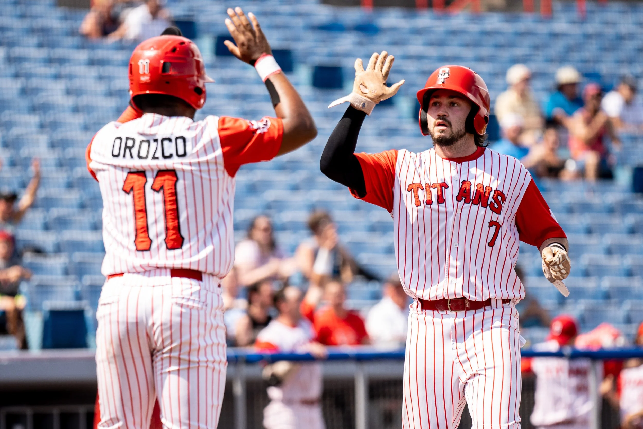 Titans rally early, take two of three from Miners