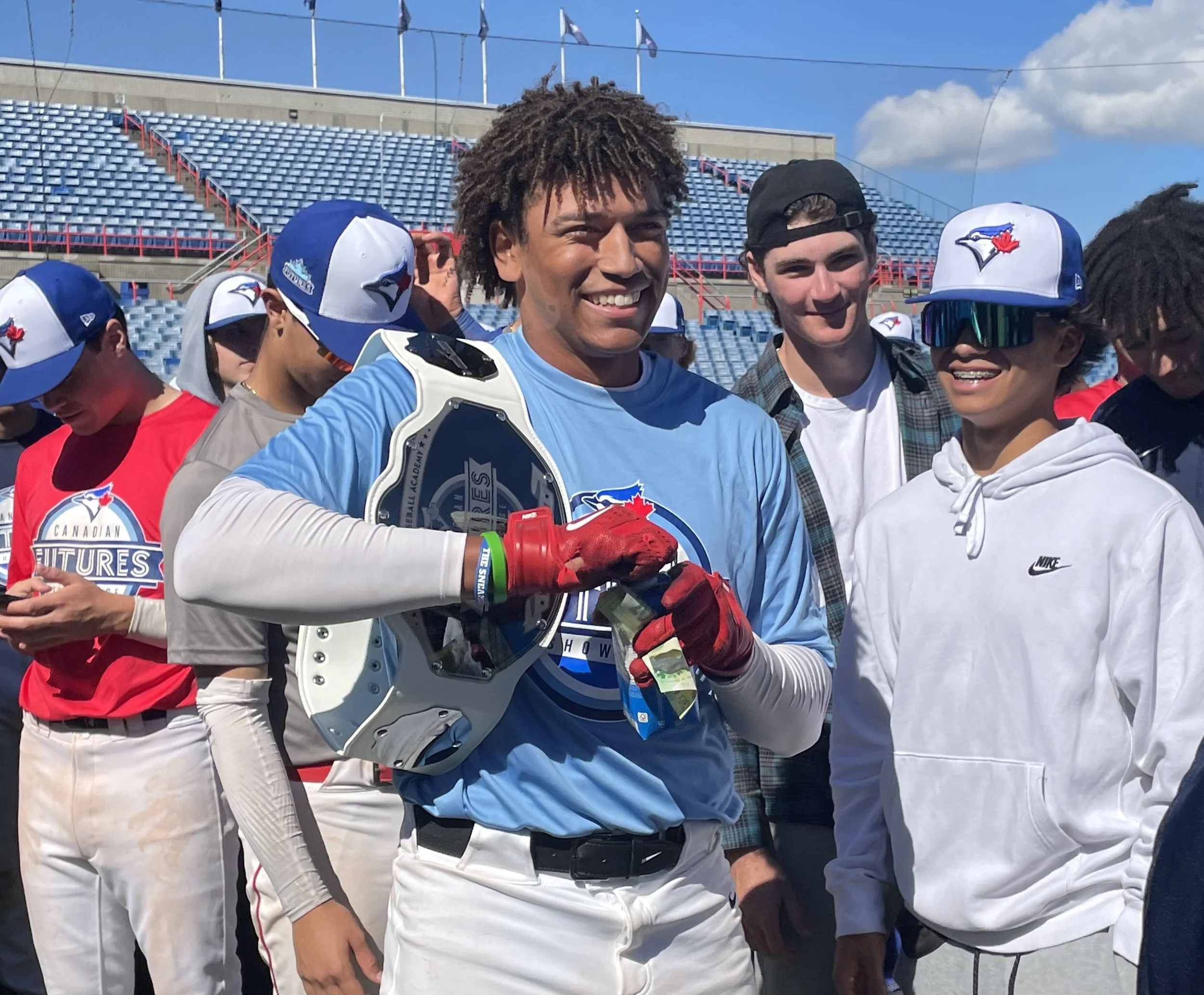 Naylor wins Home Run Derby at Canadian Futures Showcase