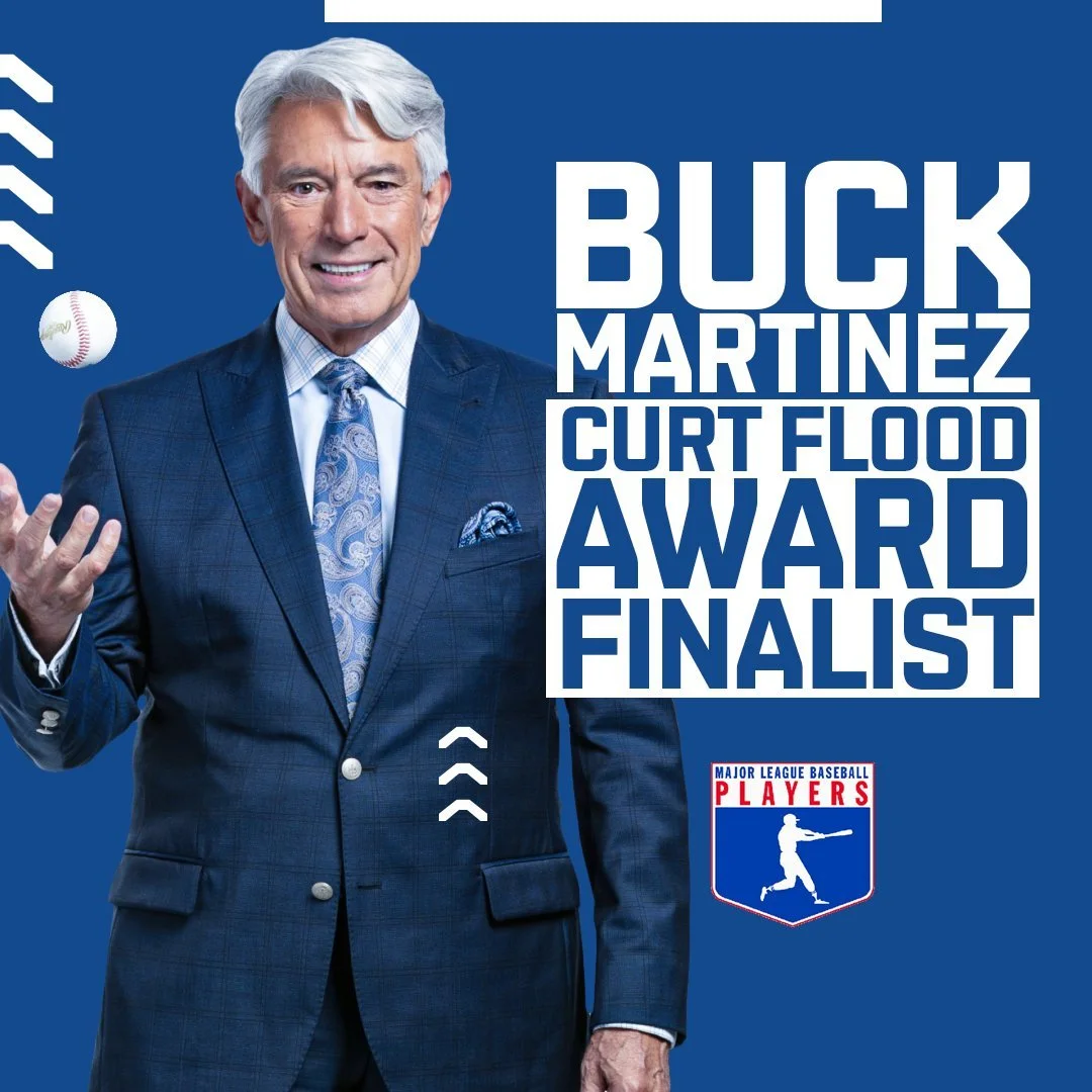 Martinez, Rogers named Curt Flood Award finalists