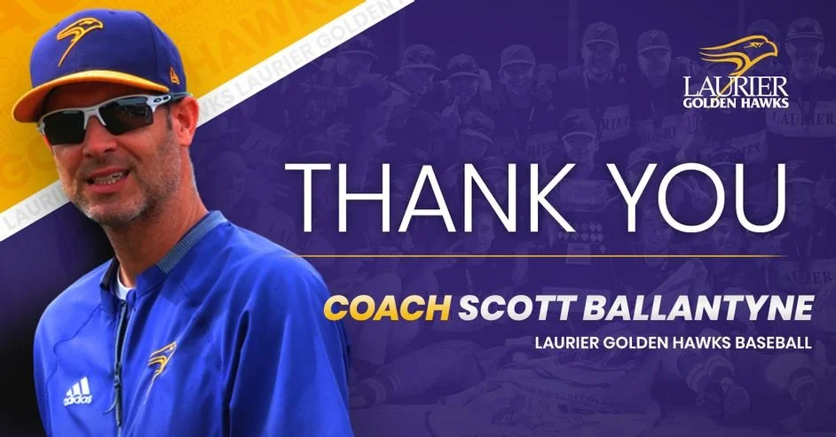 Scott Ballantyne announces retirement from Laurier baseball