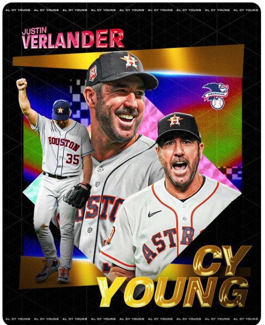 Verlander wins AL Cy Young Award, Manoah finishes third