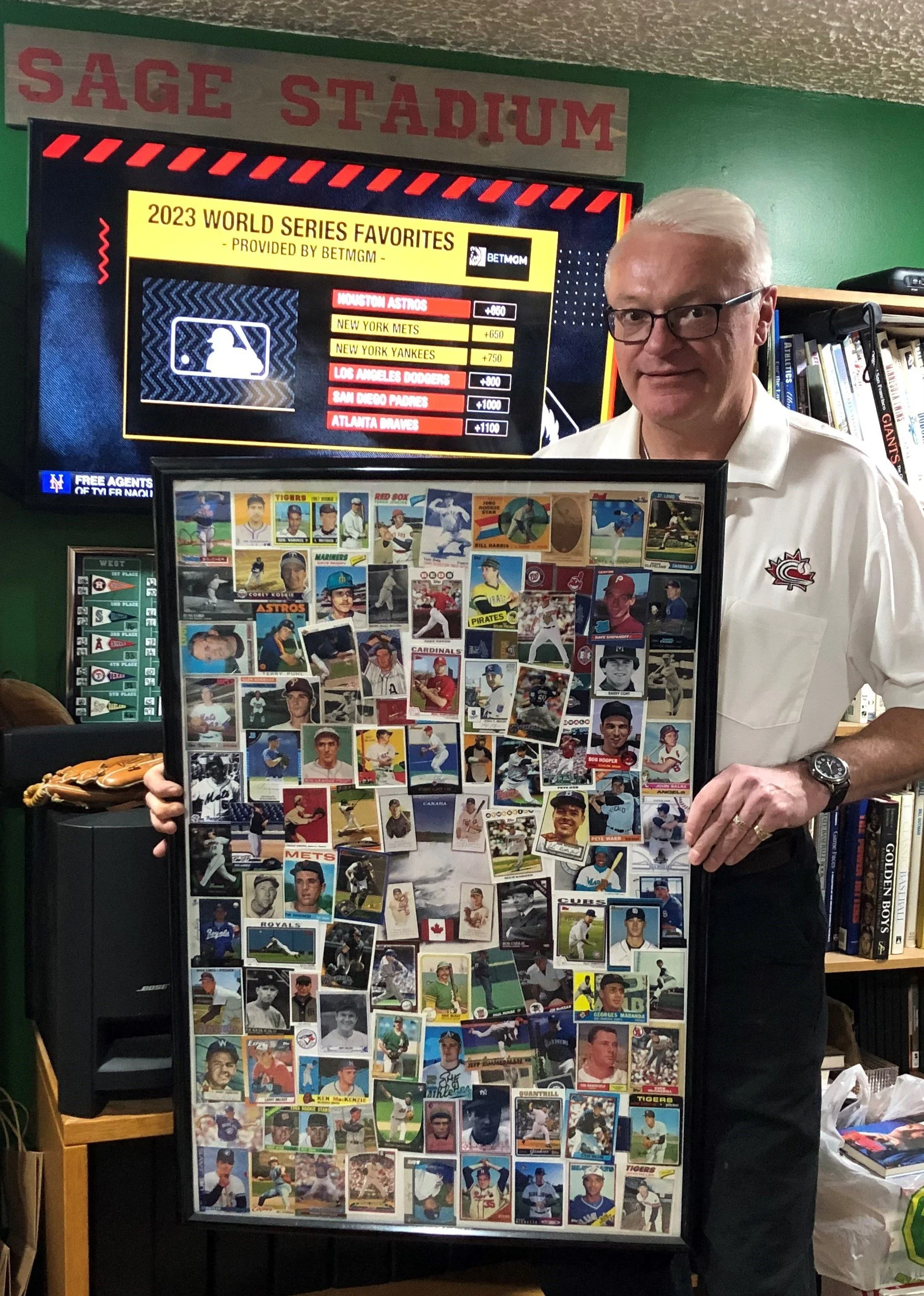 Meet Kelly Sage, the "Canadian baseball card guy"