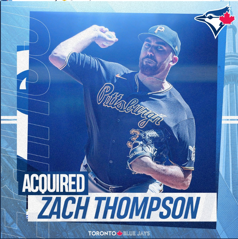 Blue Jays acquire Thompson