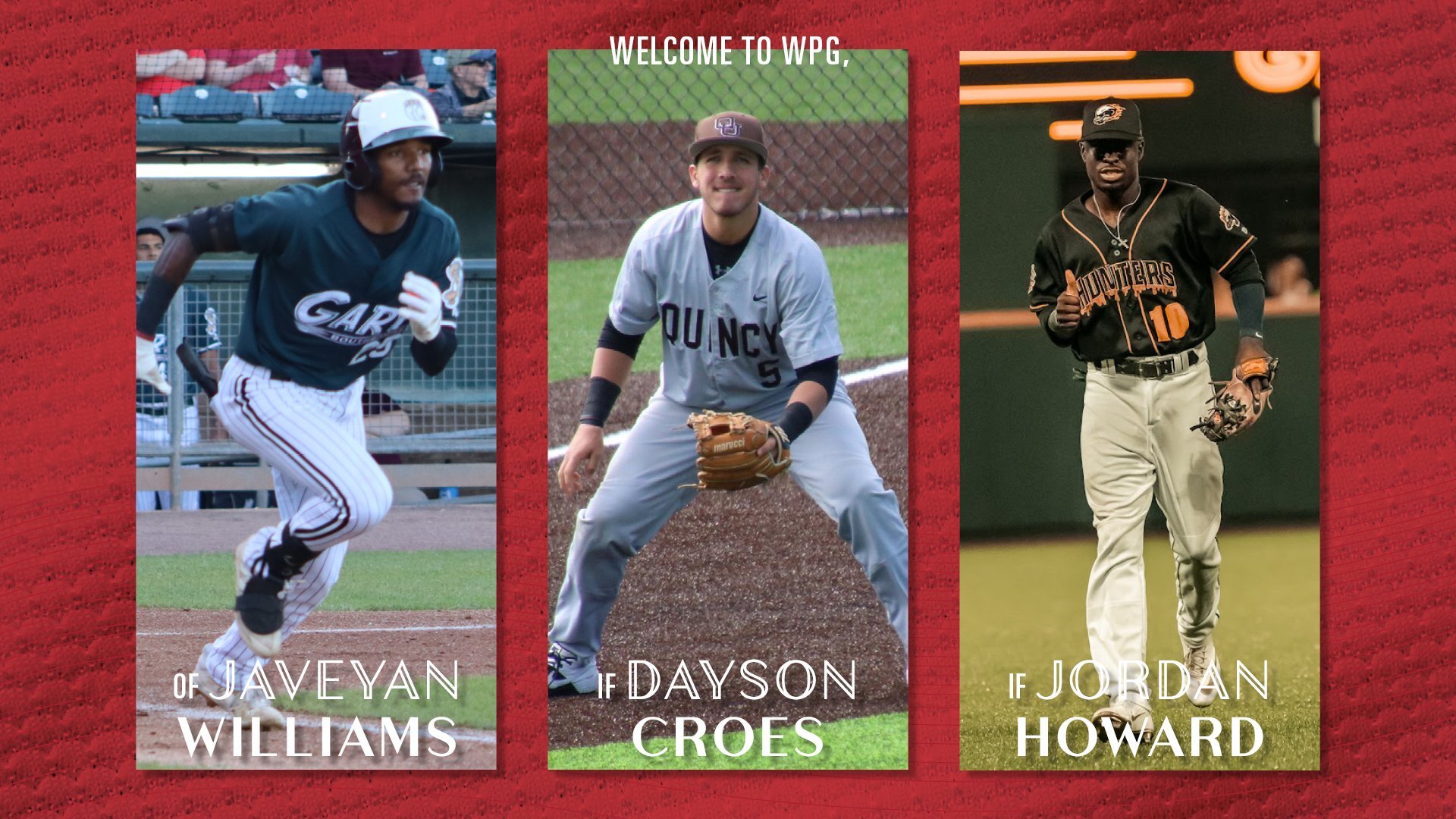 Goldeyes sign Croes, Howard, Williamson