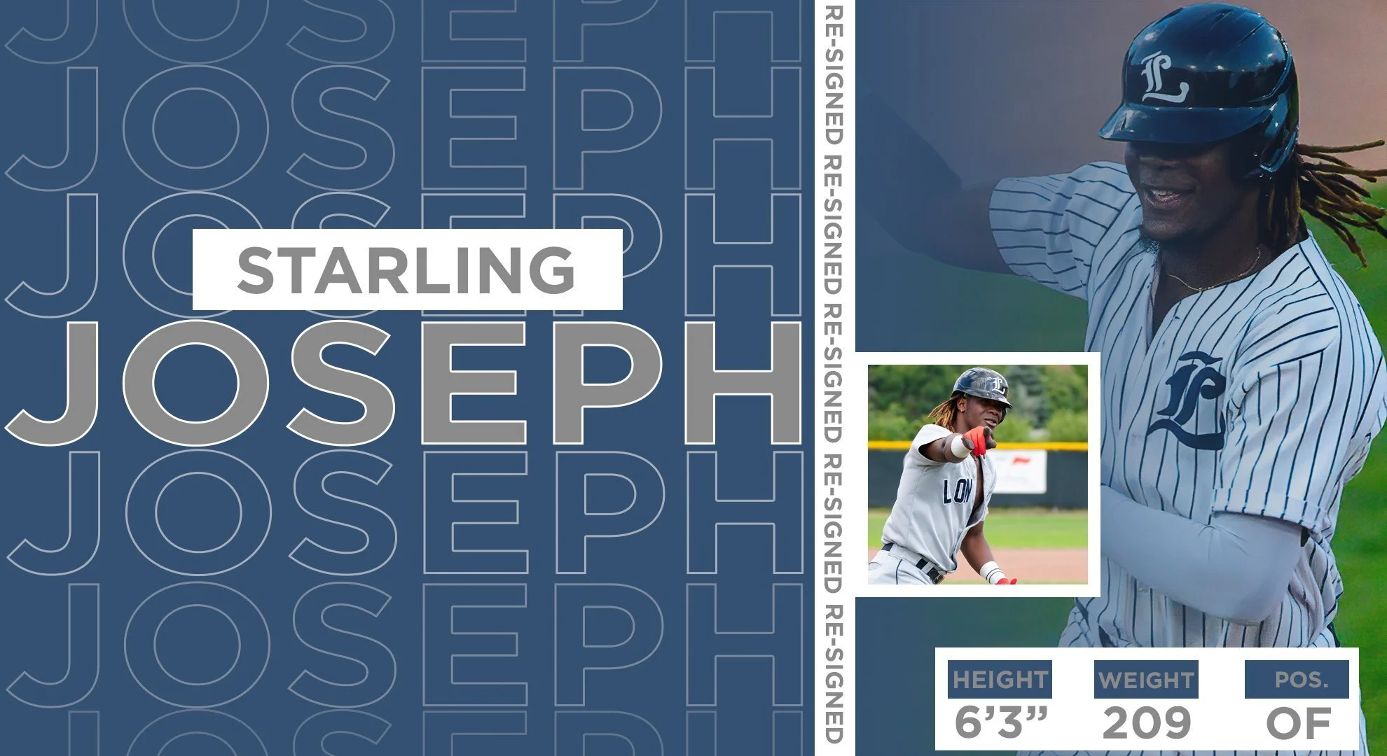 IBL's London Majors re-sign Joseph