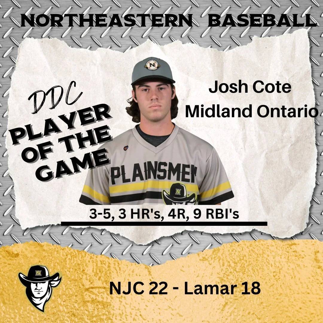 Canadian Baseball Network College Player of the Week: Josh Cote