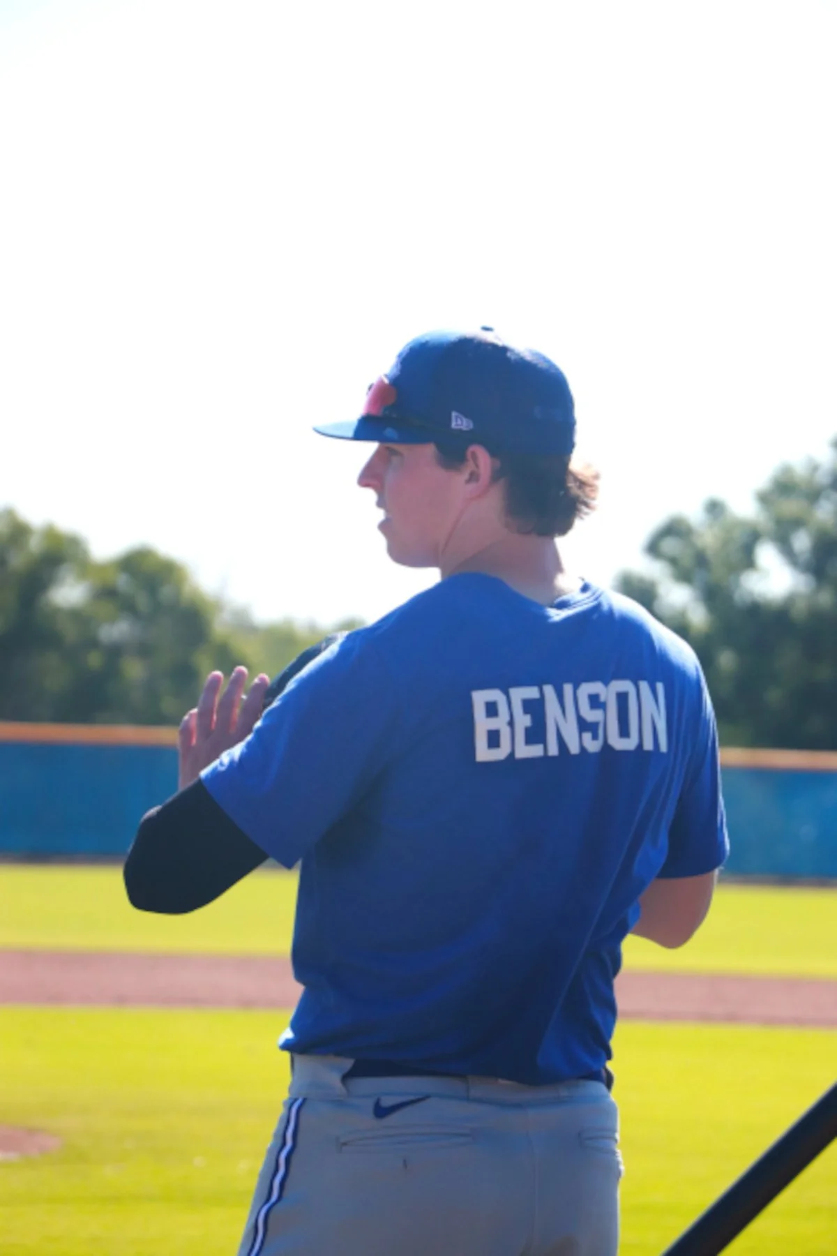 Jays prospect Benson looking forward to first full season after Tommy John surgery