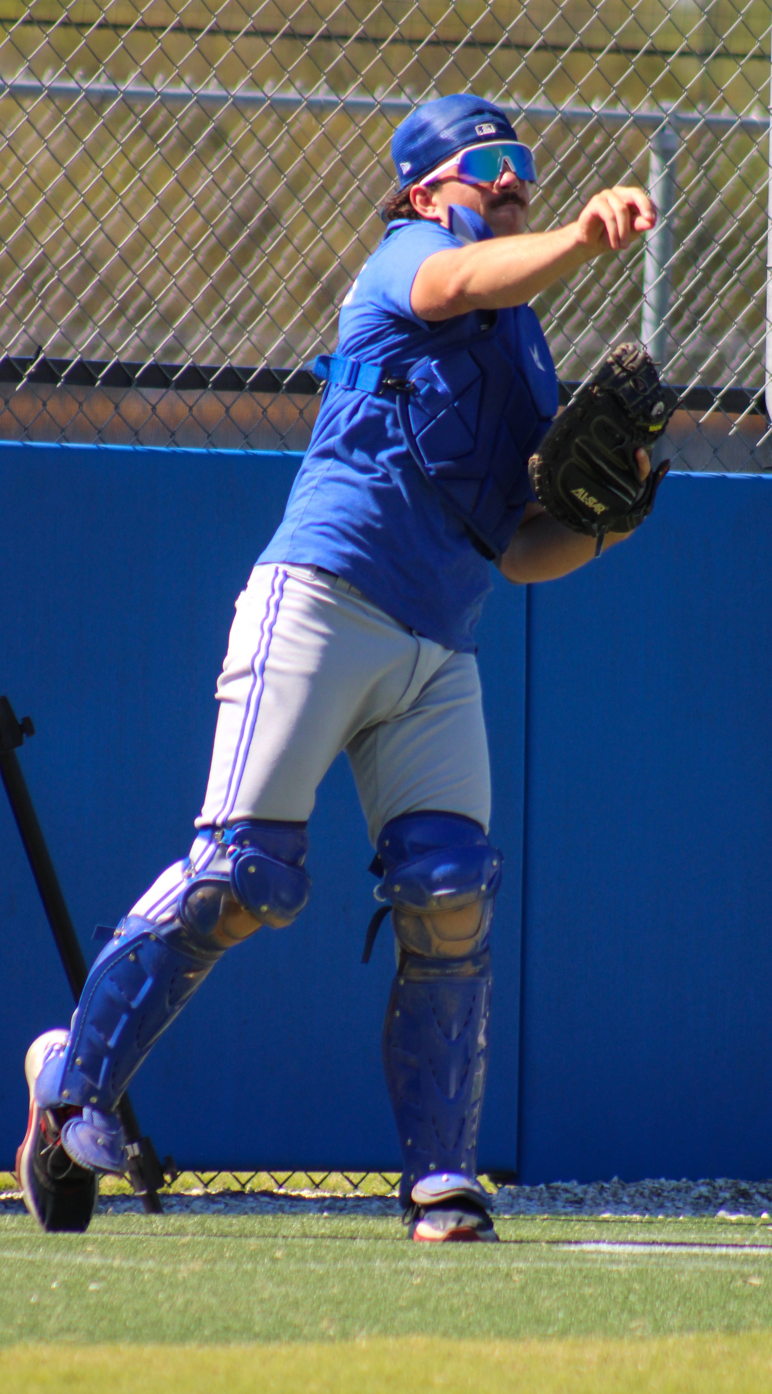 Catcher Deschamps hopes to follow in Martin’s footsteps
