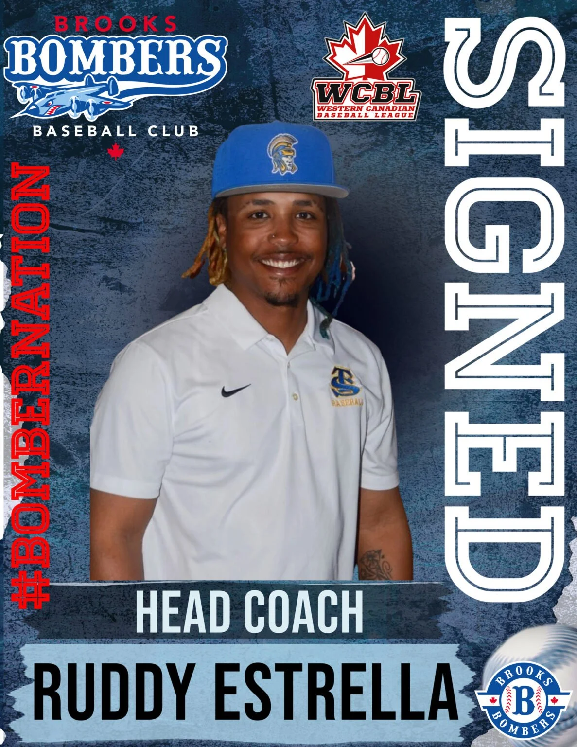 WCBL's Brooks Bombers announce Estrella as new head coach