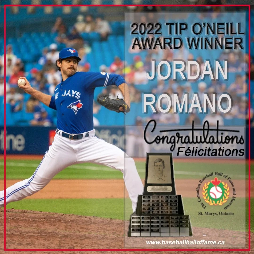 Romano to be presented with Tip O'Neill Award prior to Jays' home opener