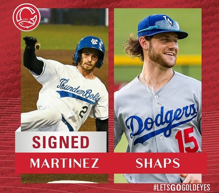 Goldeyes trade for Martinez, sign Shaps