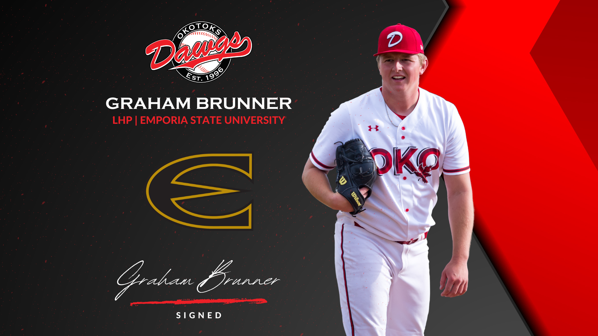 Brunner dominates on Canada Day in Dawgs' 12th consecutive win