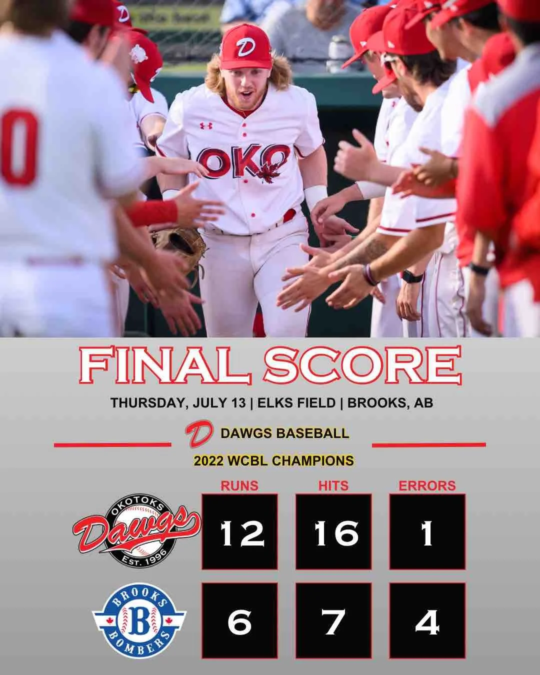 Lenihan propels Dawgs past Bombers