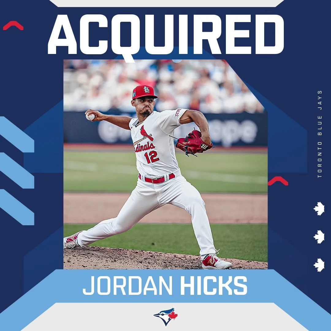 Blue Jays acquire Hicks from Cardinals