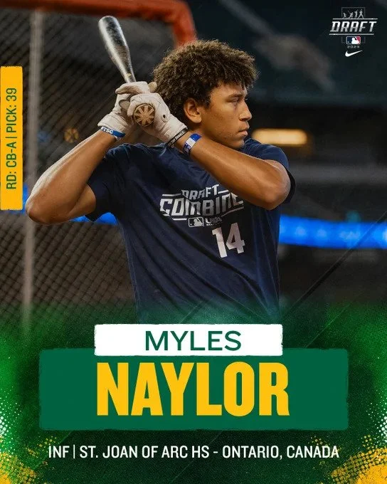 Verge: Youngest Naylor ready to make “own impact” as a pro with the A’s