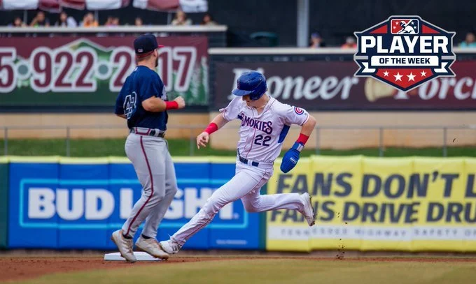 Caissie named Southern League Player of the Week