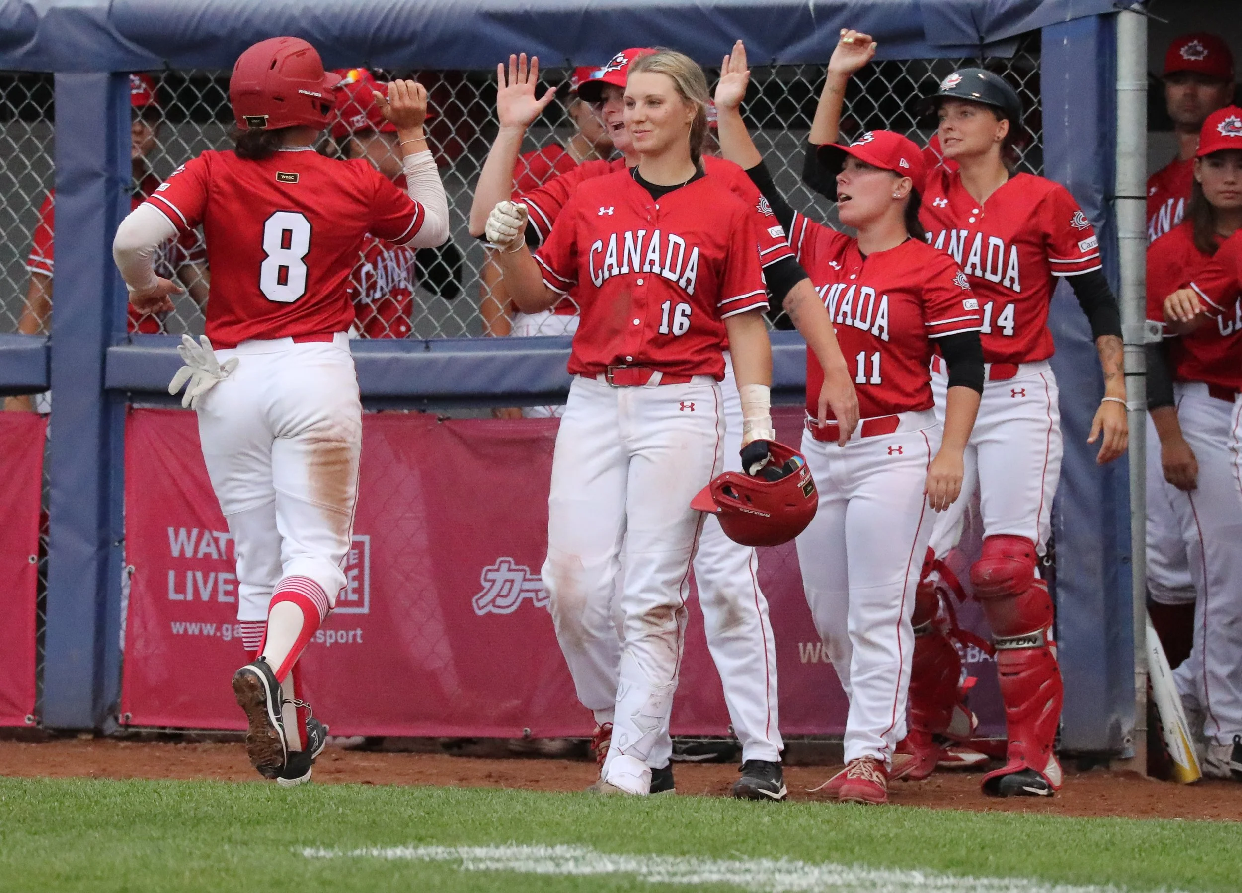 Women’s Baseball World Cup: Rain delay can’t stop Canada in 9-1 win over Mexico