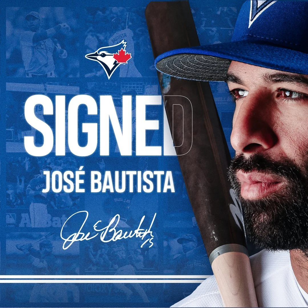 Bautista signs one-day contract to retire a Blue Jay 