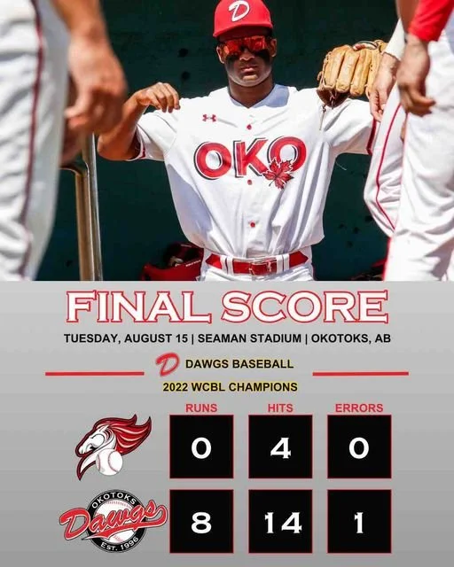 Brunner, Crowson, Luther lead Dawgs to Game 1 WCBL finals win