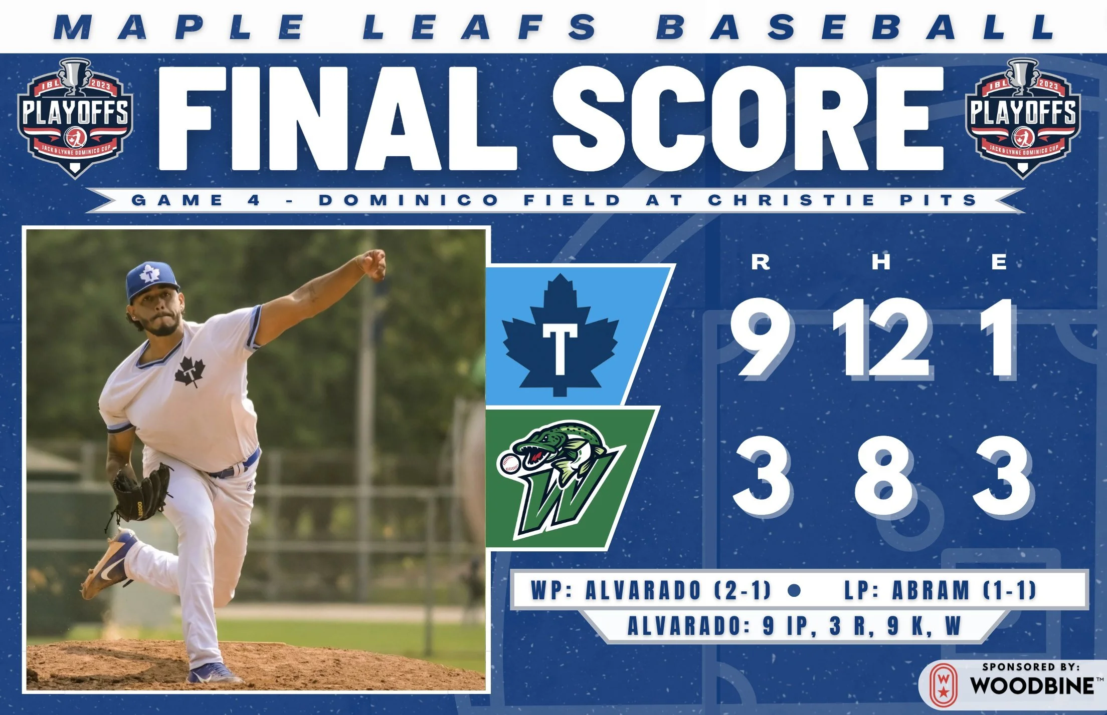 IBL Playoffs: Leafs beat Jackfish to send semifinal to deciding game