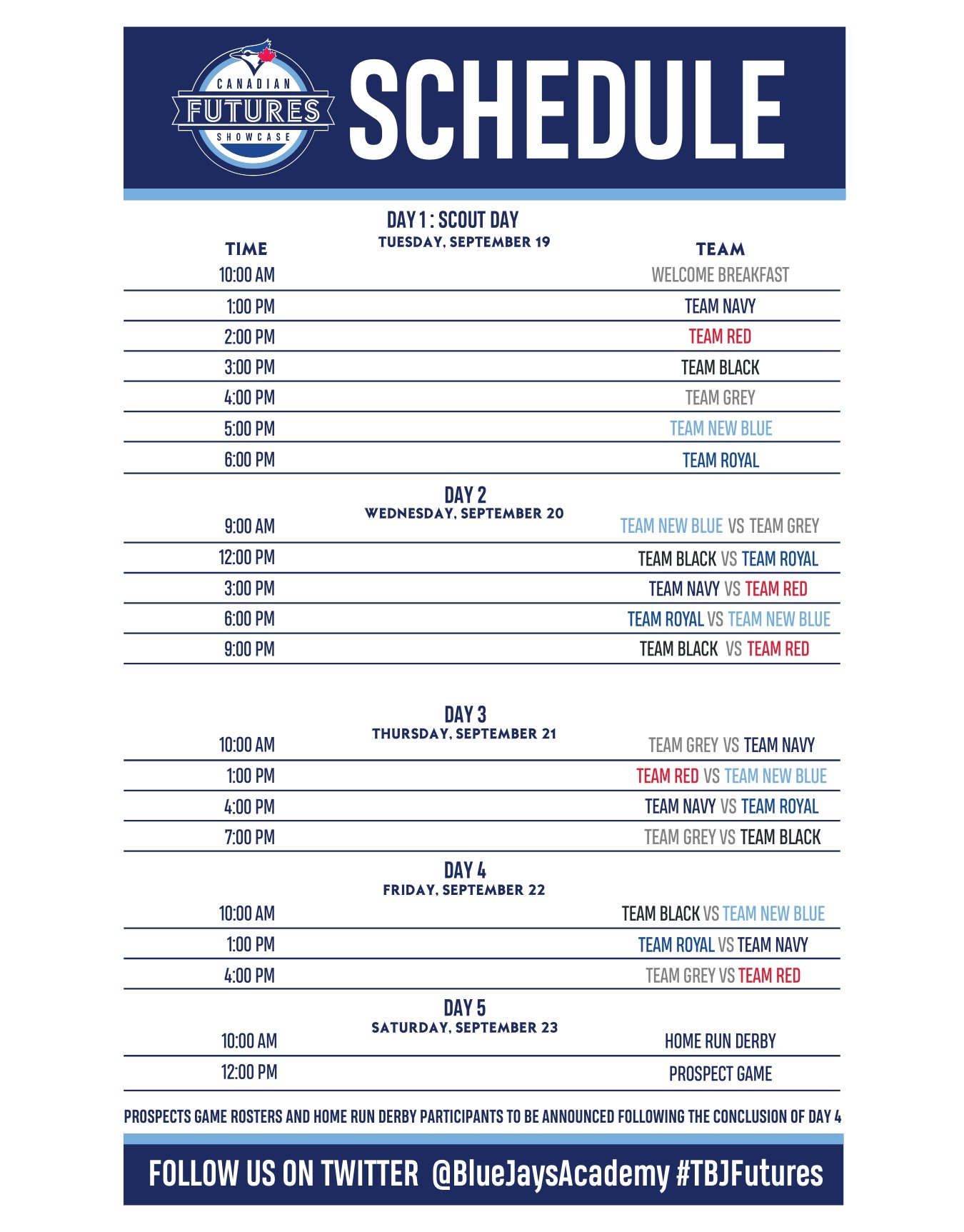 Canadian Futures Showcase schedule unveiled