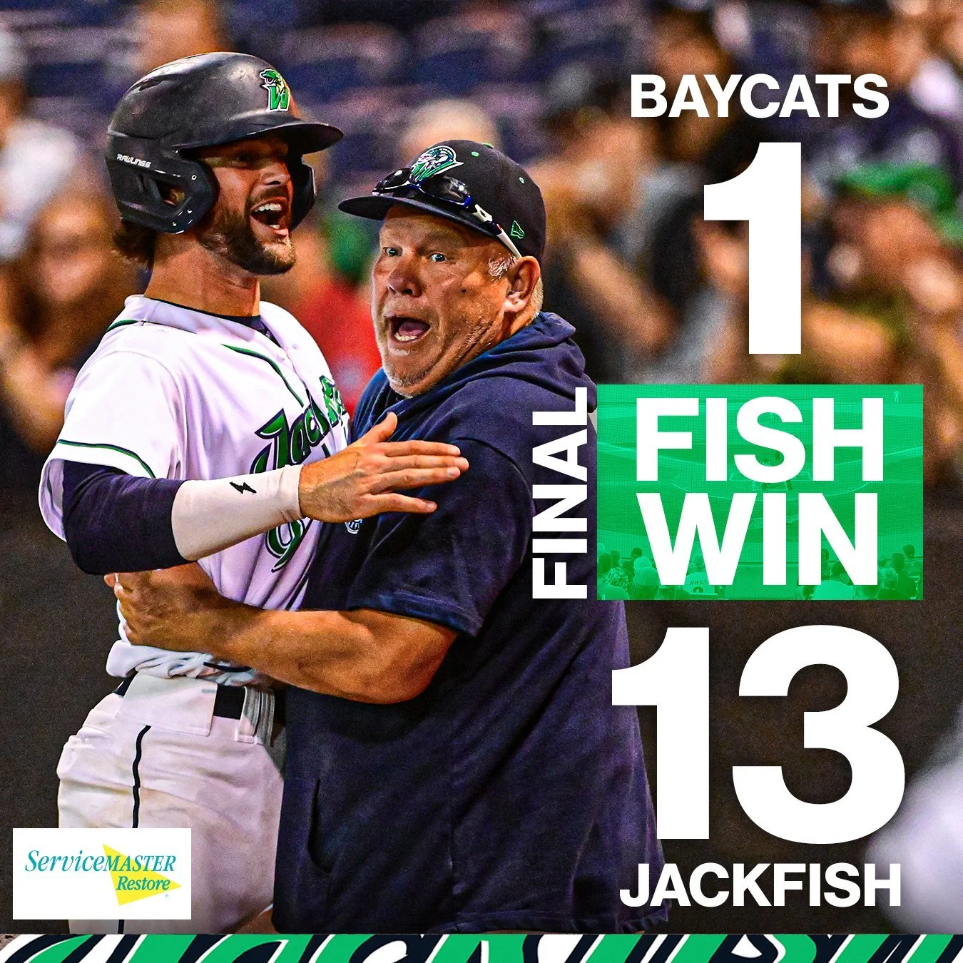 IBL playoffs: Jackfish trounce Baycats 13-1 in third game of finals