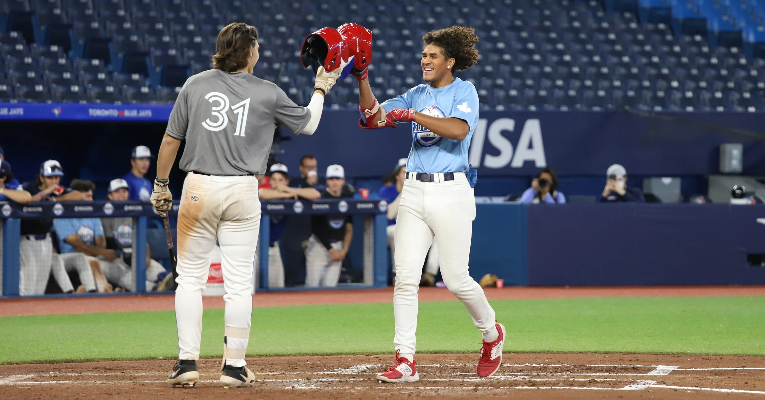 Polanco homers again to help Team Blue to win in Prospects Game
