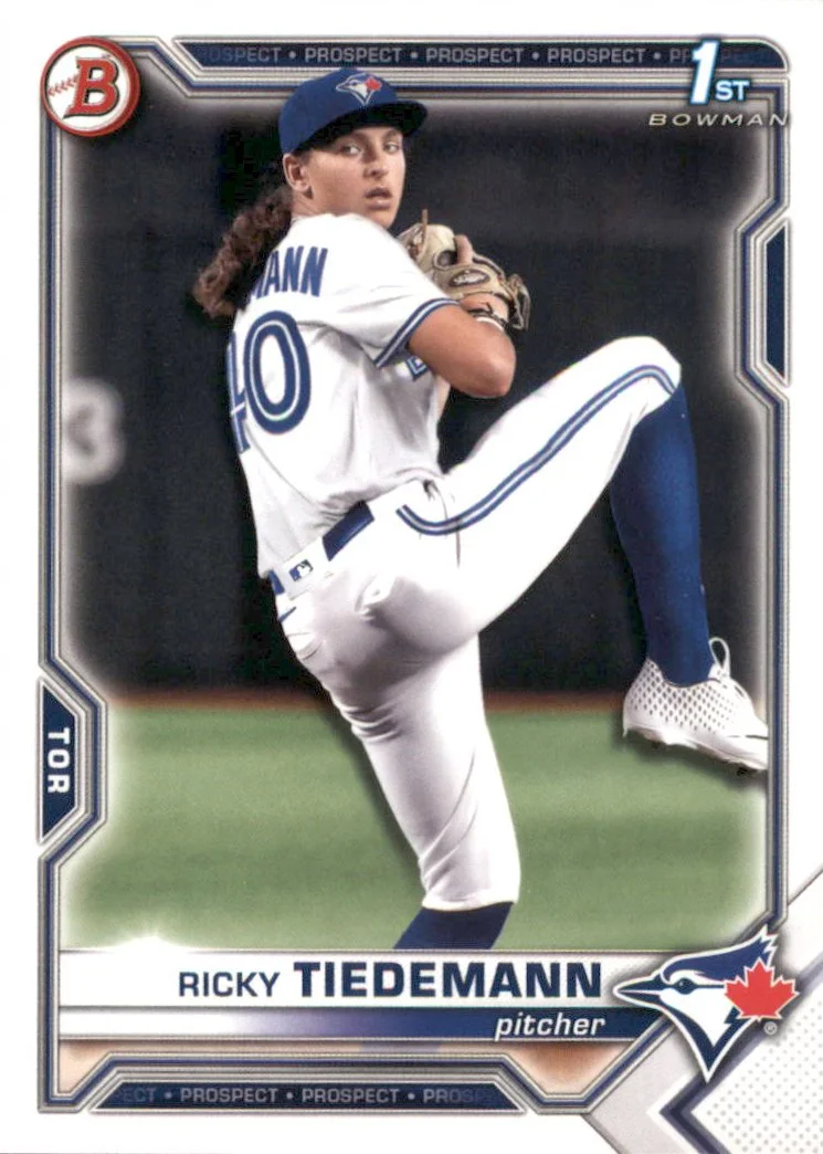 Blue Jays' Tiedemann named AFL Pitcher of the Week